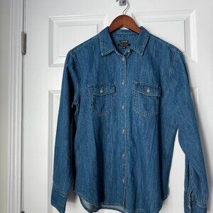 J.Crew Garzon Classic Fit Denim Button Down Shirt - NEW WITH TAGS
